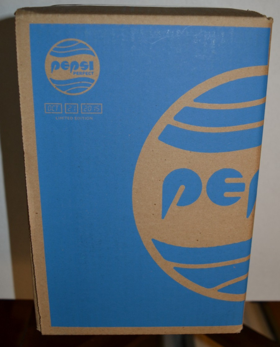 2015 Back to the Future 2 BTTF2 Pepsi Perfect Prop Replica NEW/Sealed in Shipper