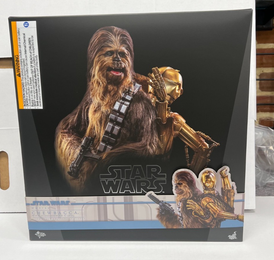 Star Wars Chewbacca with Disassembled C-3PO 1/6th Scale Figure 2025 Hot Toys New