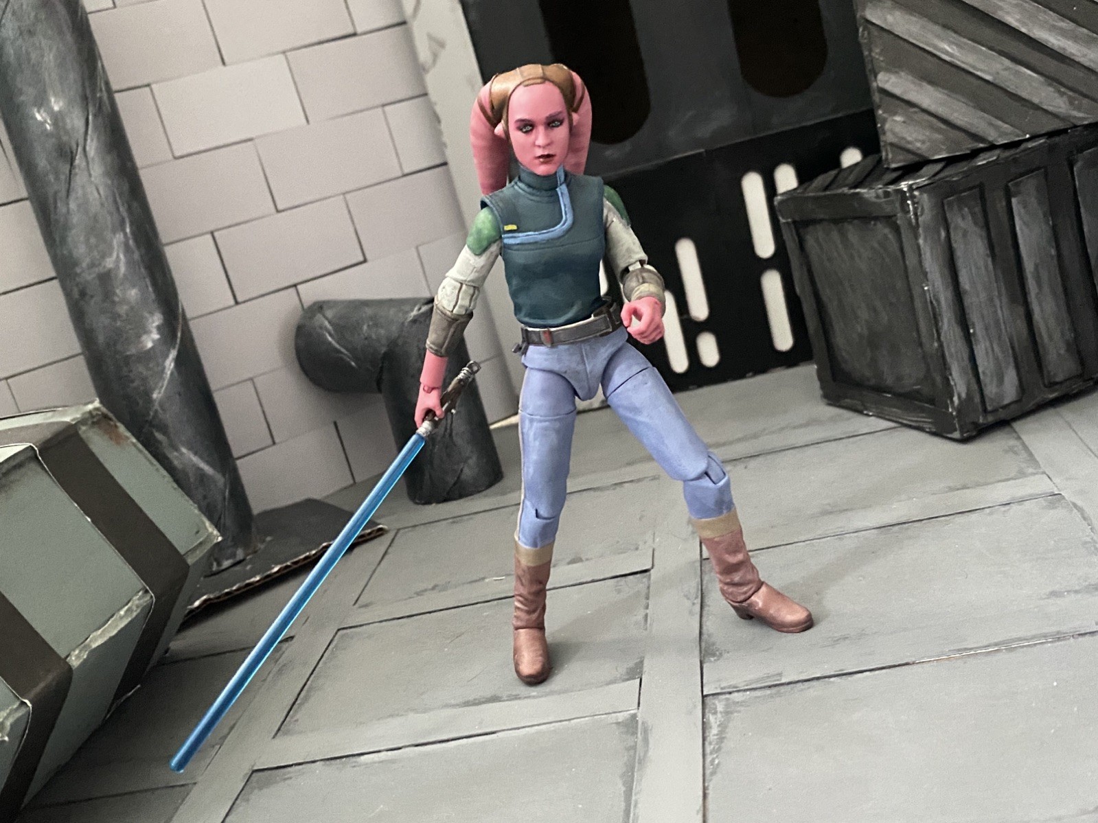 Custom Painted Star Wars: Maul – Shadow Lord – Black Series – Devon Izara