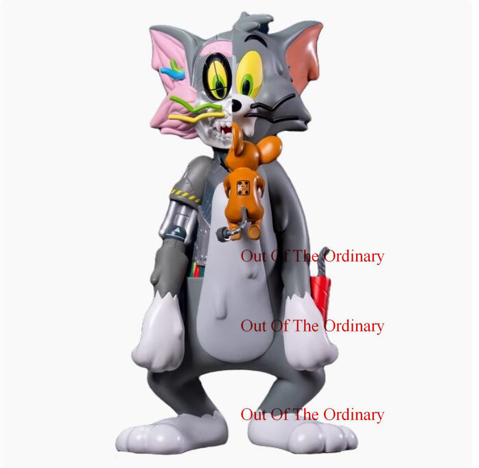 Soap Studio Mechanical Cat & Mouse Figures Limited Models Fashion Toys 30cmH