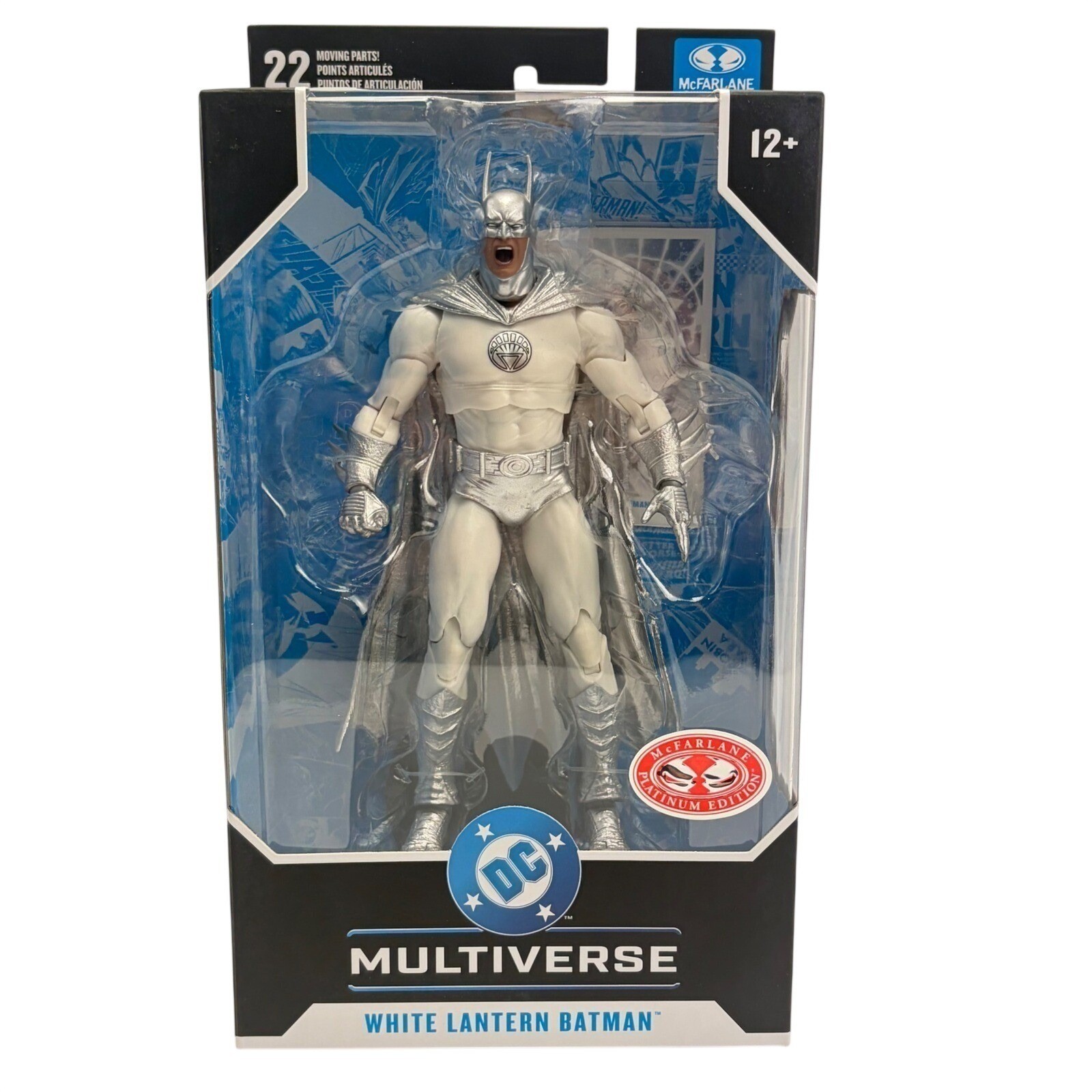 McFarlane DC Multiverse White Lantern Batman Figure Brightest Day In Hand!
