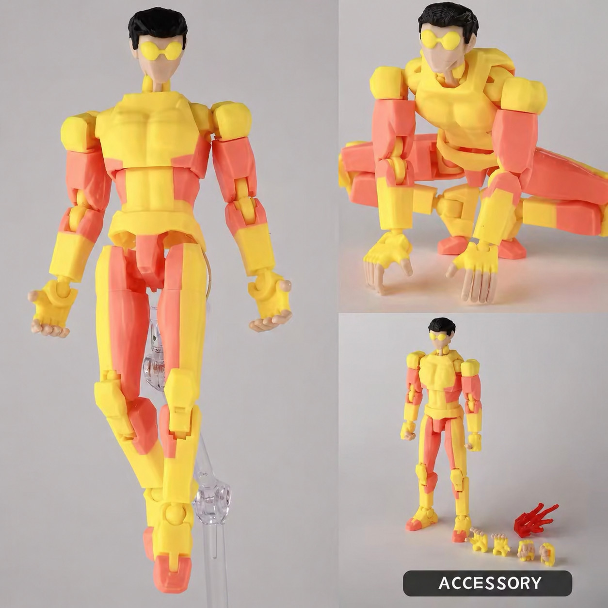 BulletProof Mark Invincible Action Figure Season 3 – 14cm Collectible 3D Printed