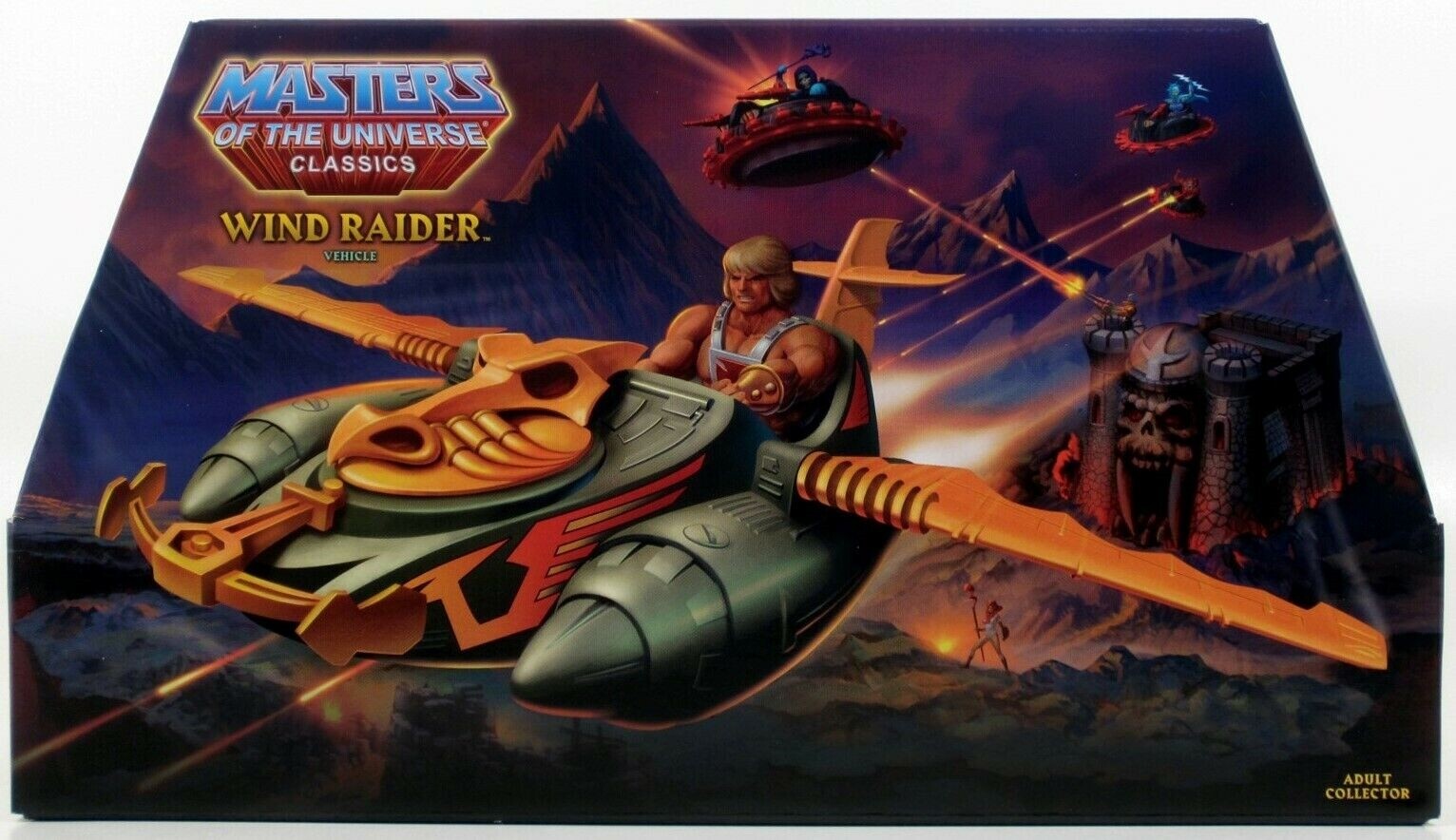 *CREASED PACKAGE* Masters of the Universe WIND RAIDER Battle Ram Chariot MOTU