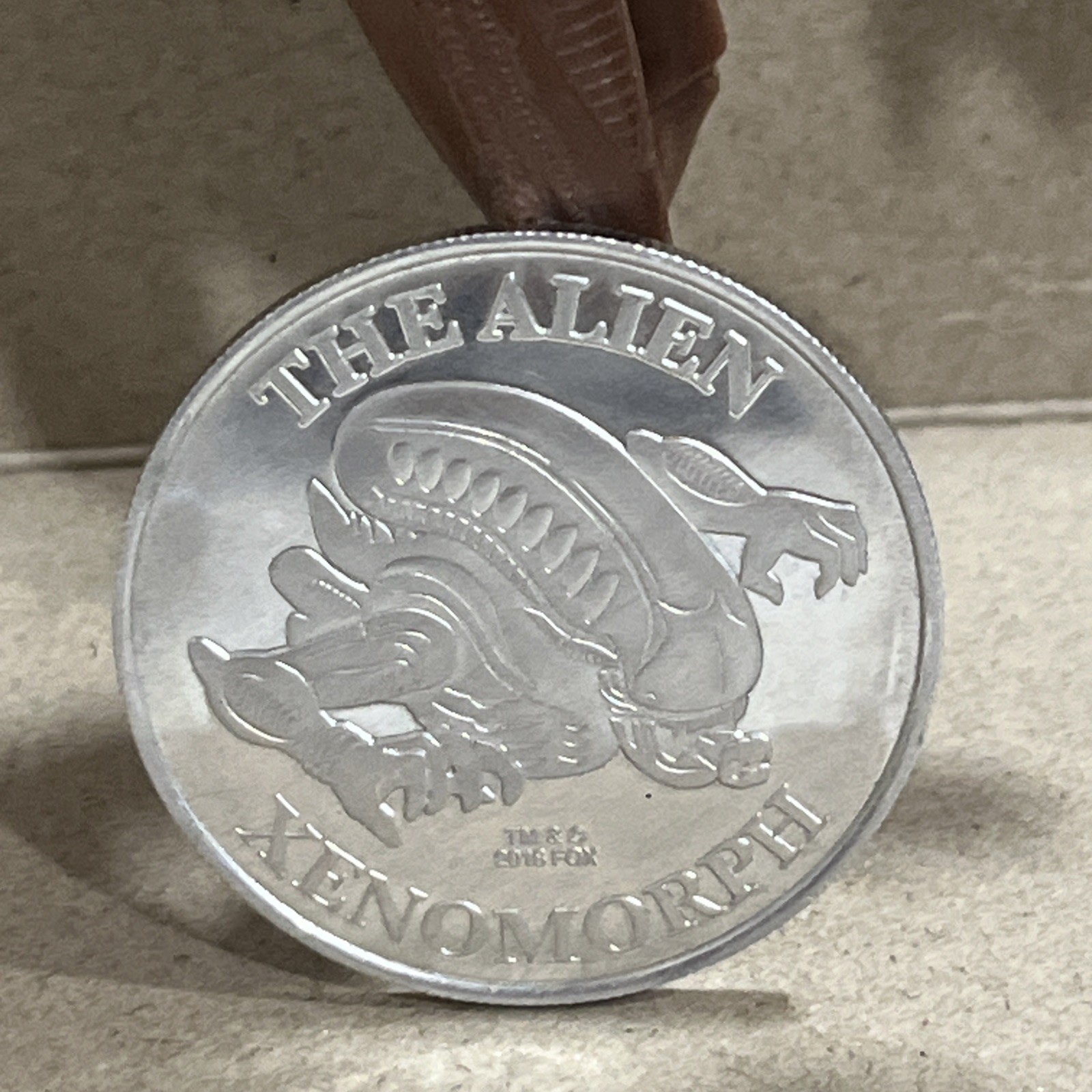 2018 Super 7 Alien ReAction SDCC The Alien (With Coin) « Hammerhead »
