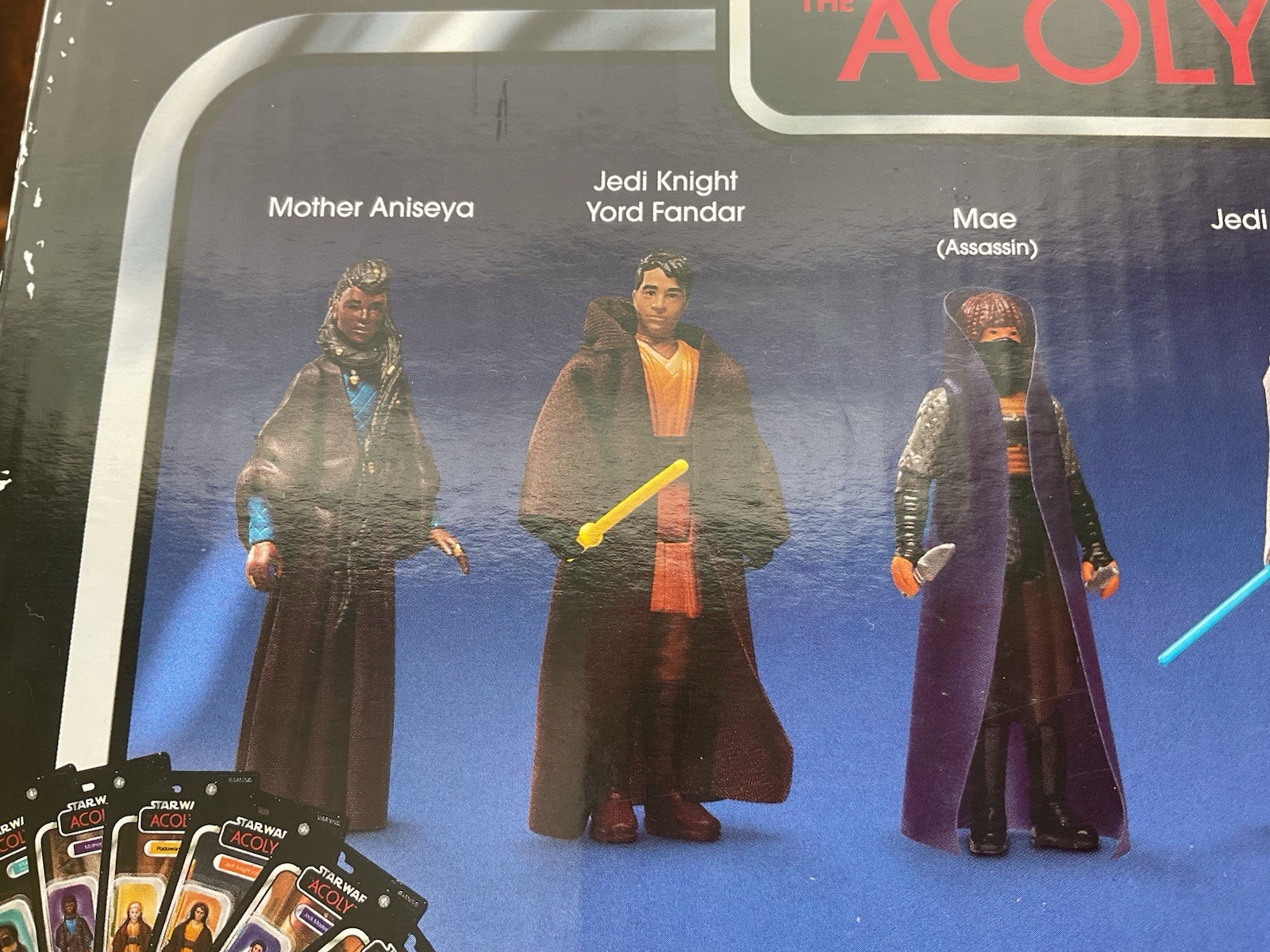 STAR WARS The Acolyte RETRO COLLECTION Multipack 3.75”Collectible Action Figures