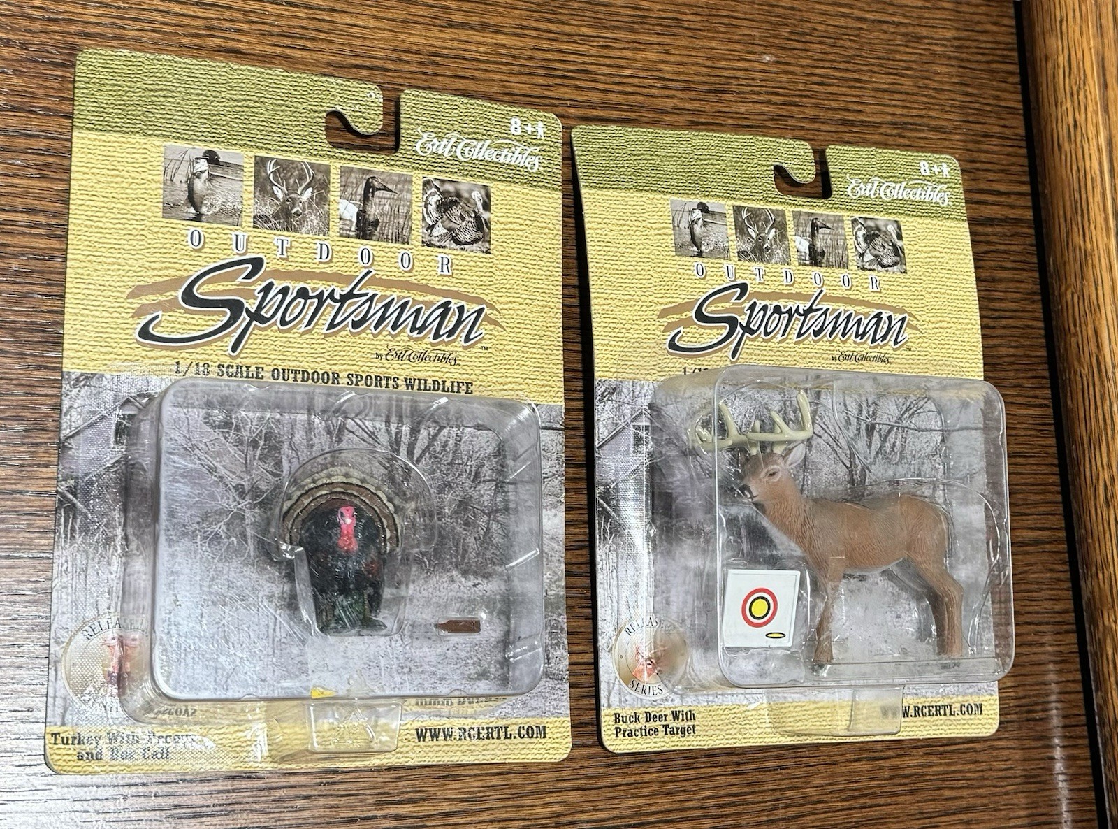 Ertl 1/18 scale outdoor sportsman wildlife toy collectible deer buck turkey