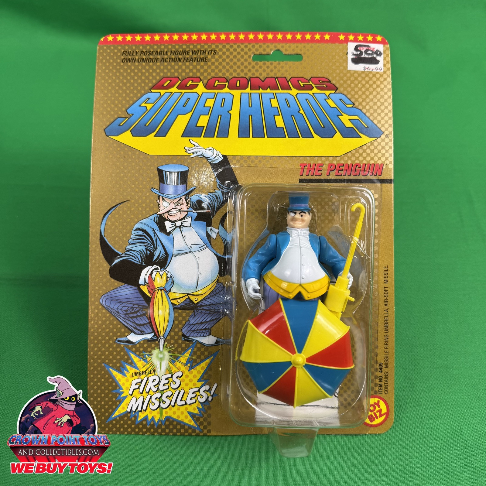 1989 DC Comics Super Heroes The Penguin Figure DCU (Batman Villain)