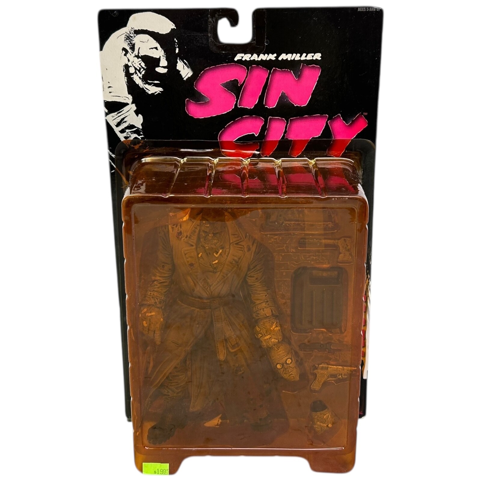 Sin City Marv Black & White Action Figure Frank Miller&rsquo;s 1998 McFarlane Toys New