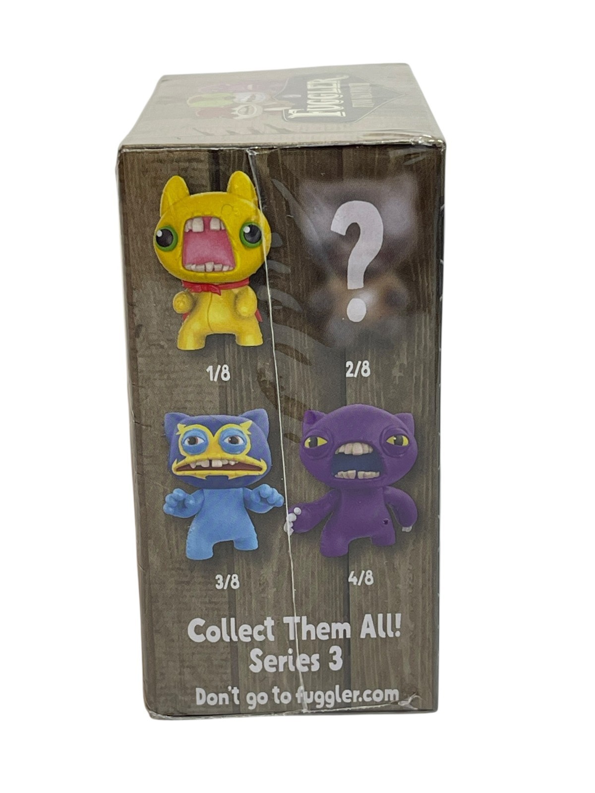 Fuggler Funny Ugly Monster Series 3 VINYL 3&Prime; PURPLE Figure # 3/8 NEW/SEALED Read