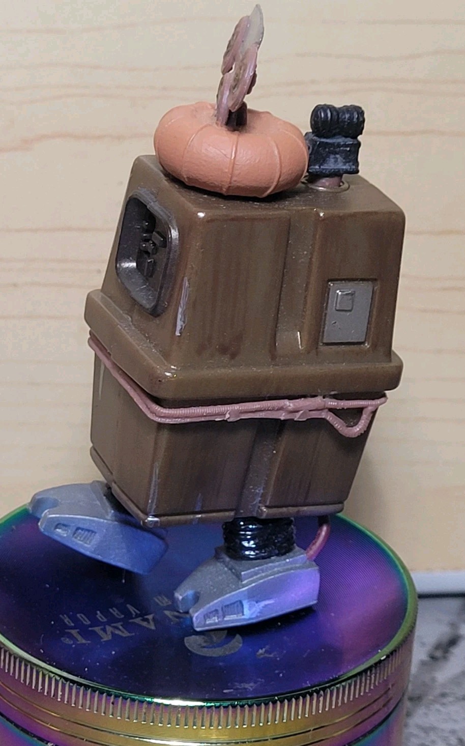 Star Wars Loose Hoth Gonk (Power Droid) 2005 3&Prime; GOLD/BRONZE Color SAGA