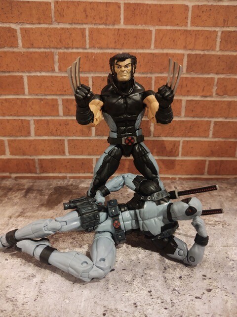 Marvel Legends Wolverine Custom Metal Claws Style 2 Stainless Steel 6 Piece Set!