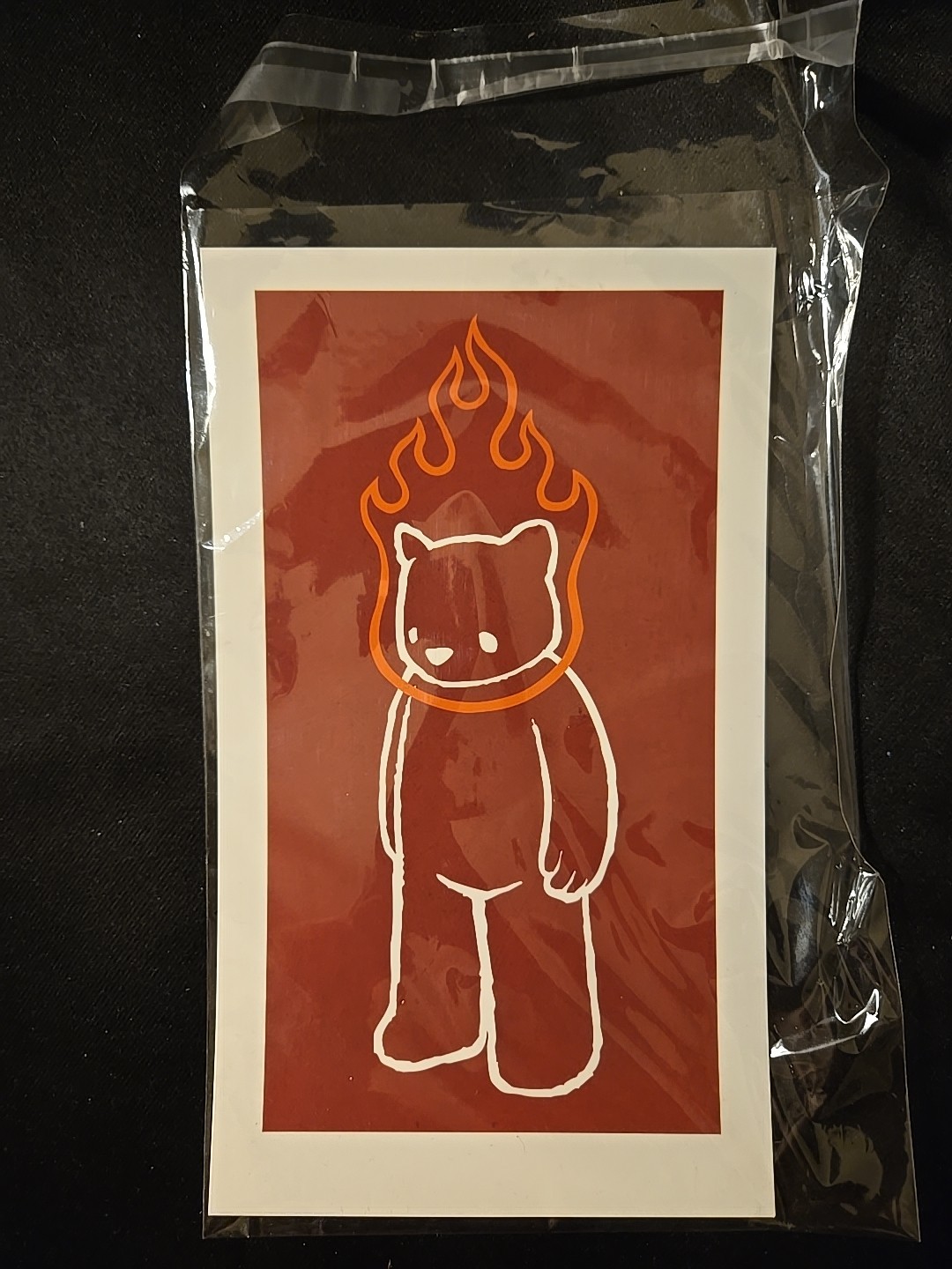 Luke Chueh – Combustion Bear – Grief Encounters Kickstarter Print