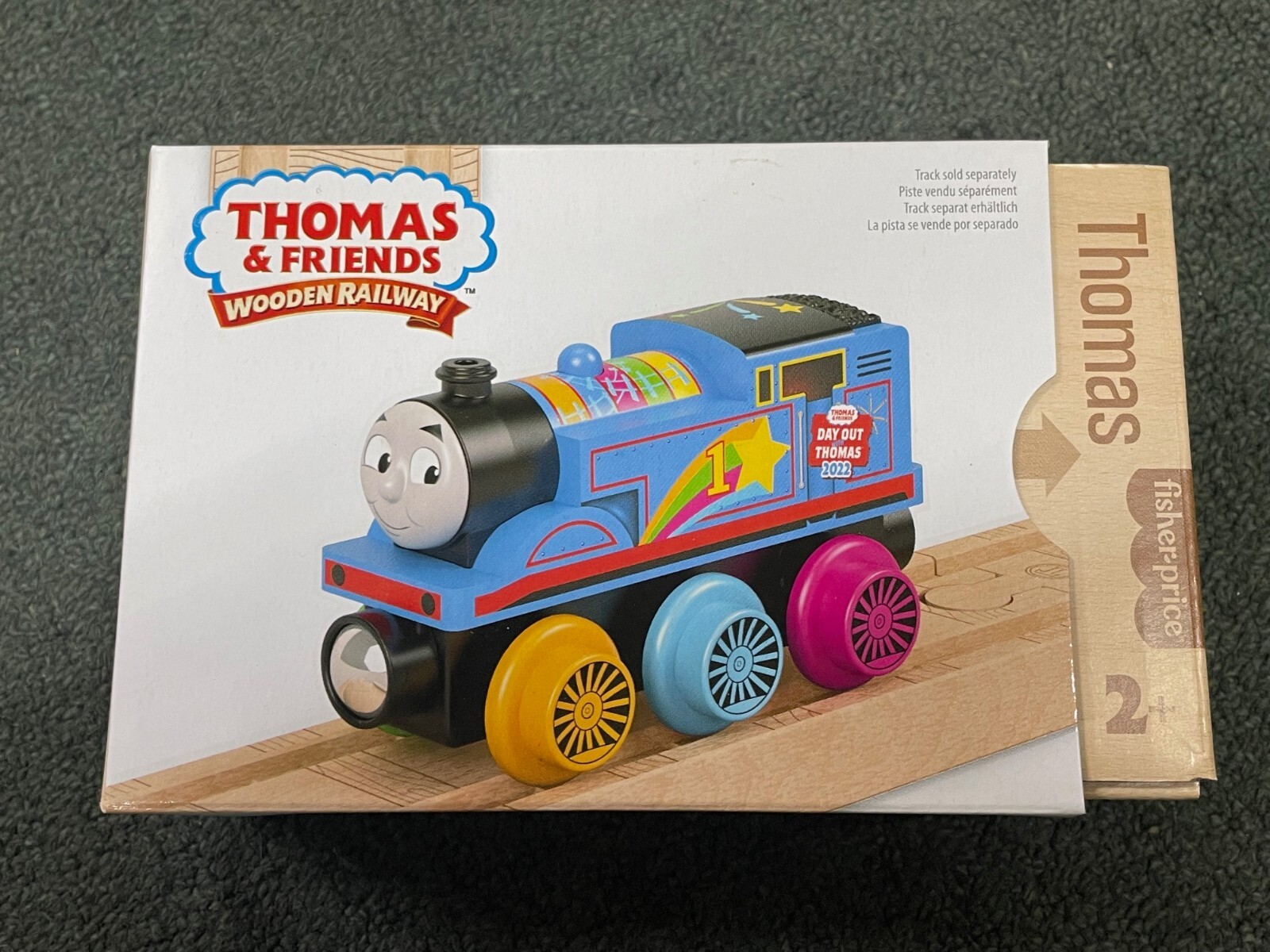 Day Out with Thomas 2022 Wooden Railway Toy train tank collector rare NEW IN BOX