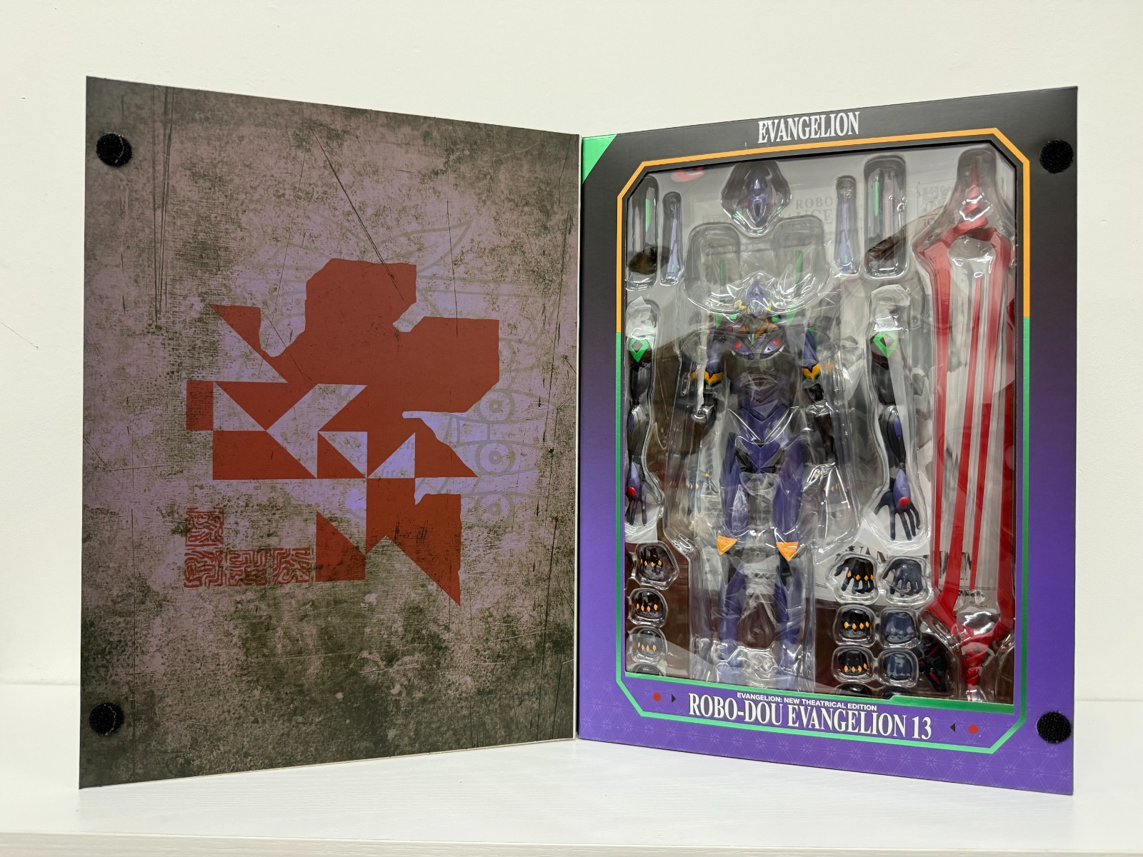 ThreeZero ROBO-DOU Evangelion Unit-13 EVA-13 Die-Cast Action Figure Neon Genesis