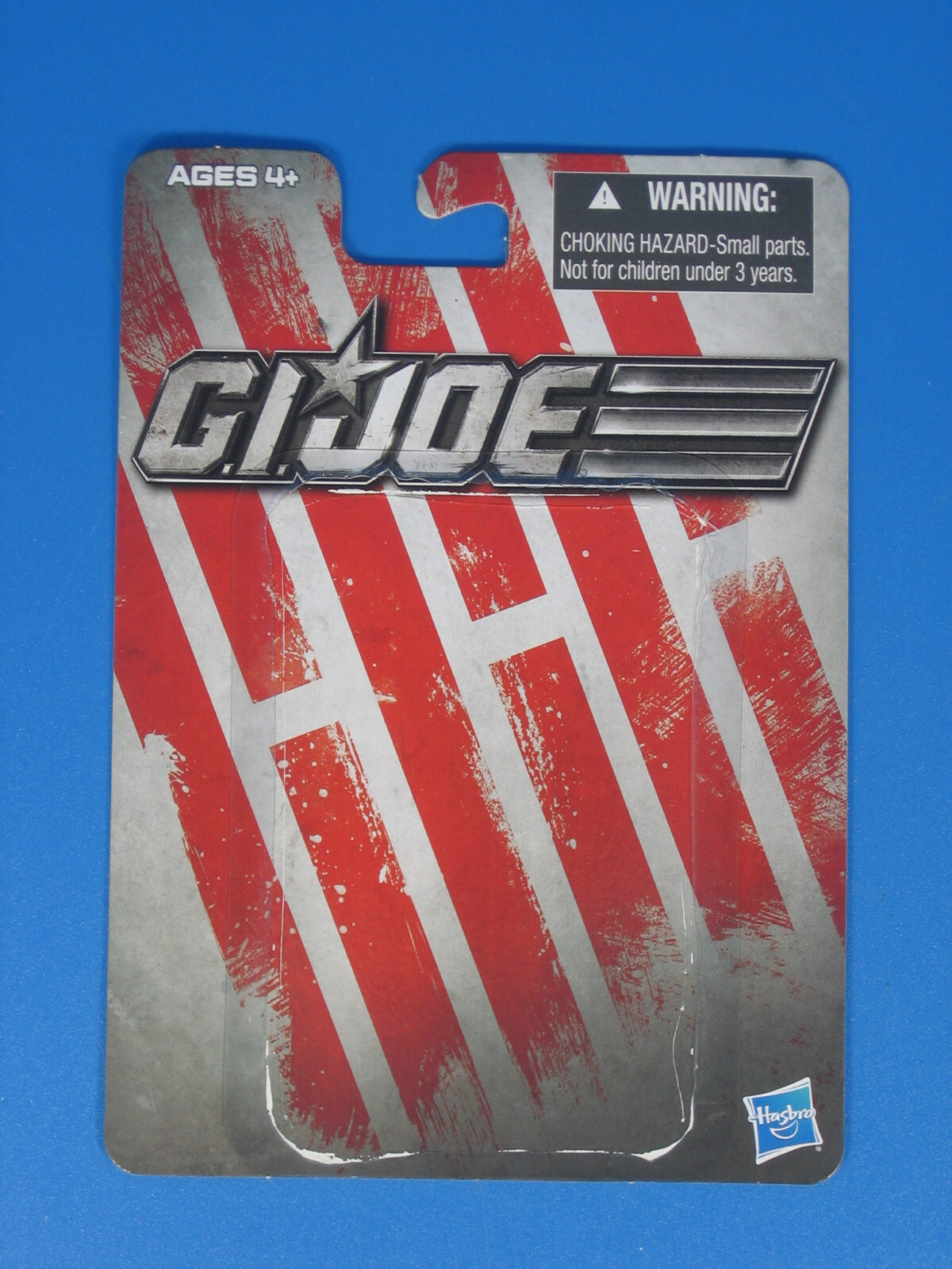 GI Joe Cobra Commander 4&Prime; Action Figure 2013 Blue Loose Hasbro POC 25th Basic
