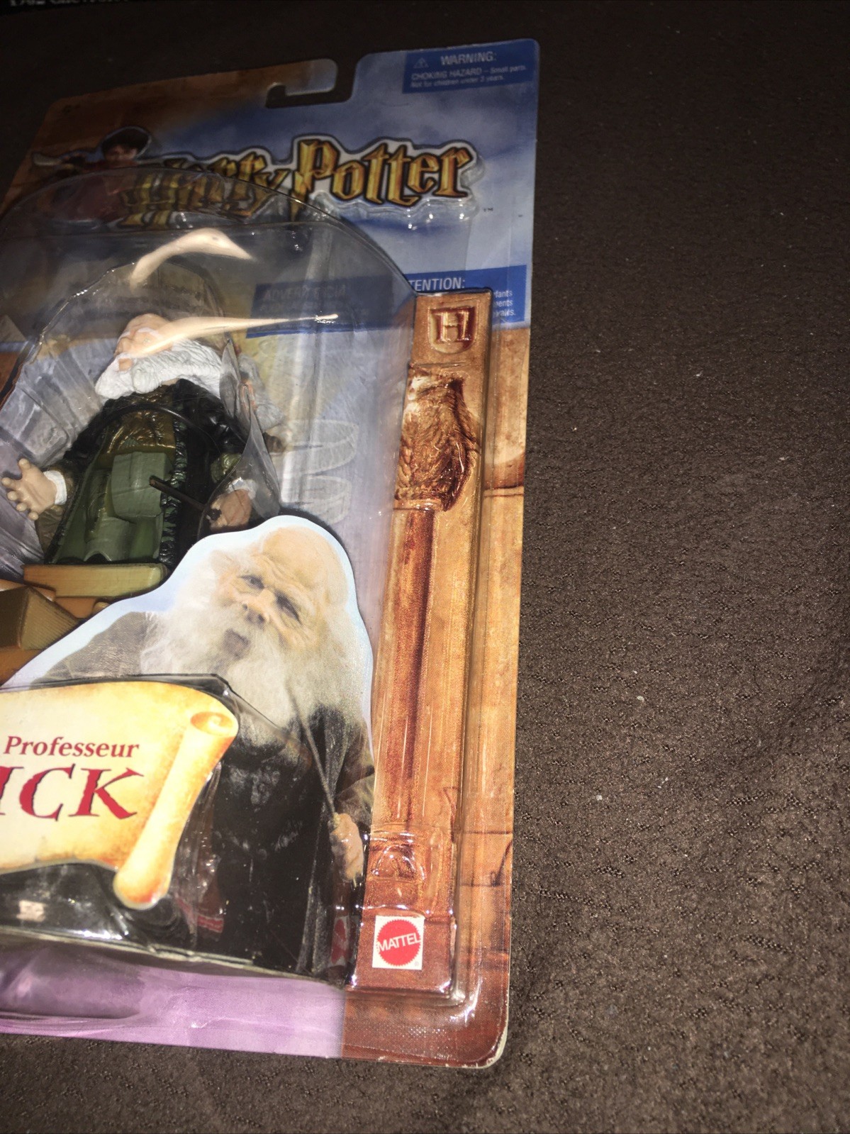 Professor Flitwick Harry Potter & the Chamber of Secrets Mattel 2002 Figure NEW