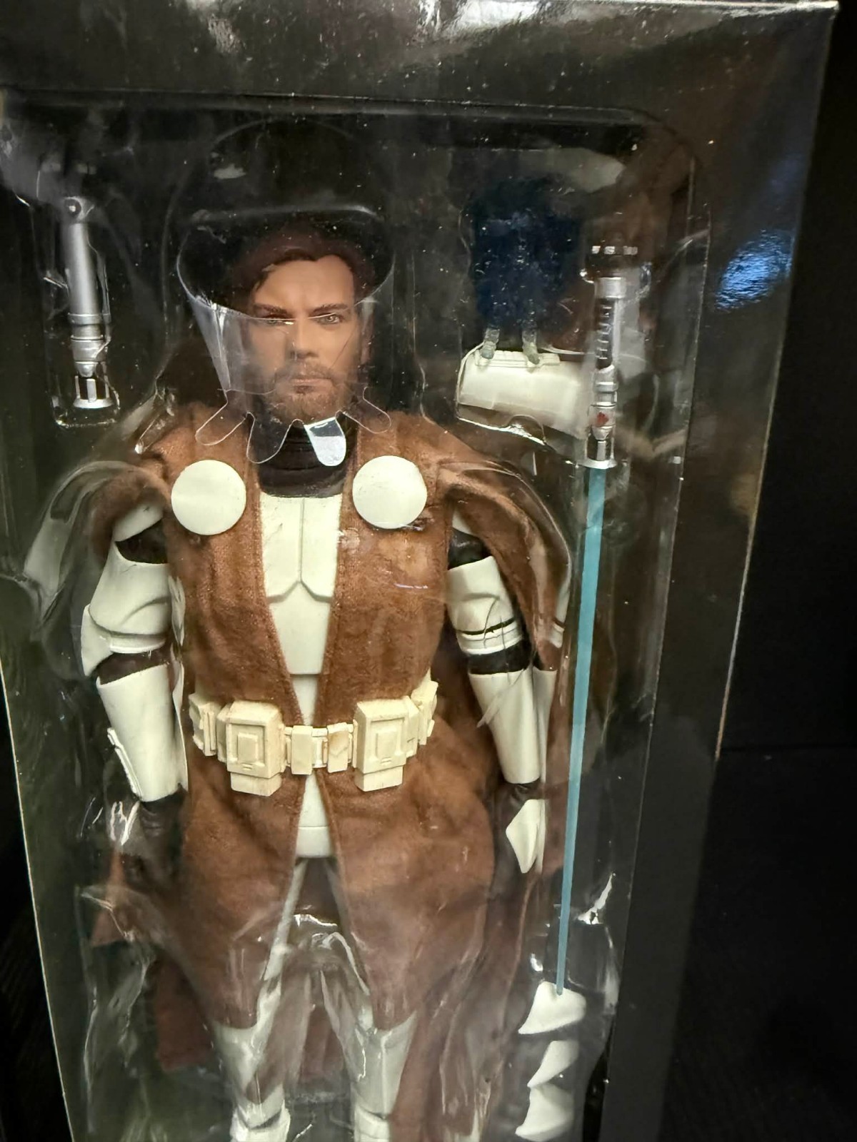 Sideshow Star Wars General Obi-Wan Kenobi 1:6 Figure EXCLUSIVE 2008 Clone Wars