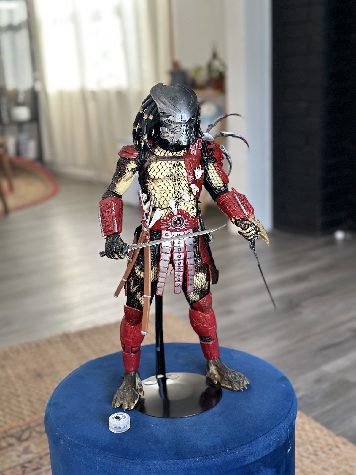 Custom 1/4 Bionic Predator Mask For Neca Jungle Hunter Predator -MADE TO ORDER