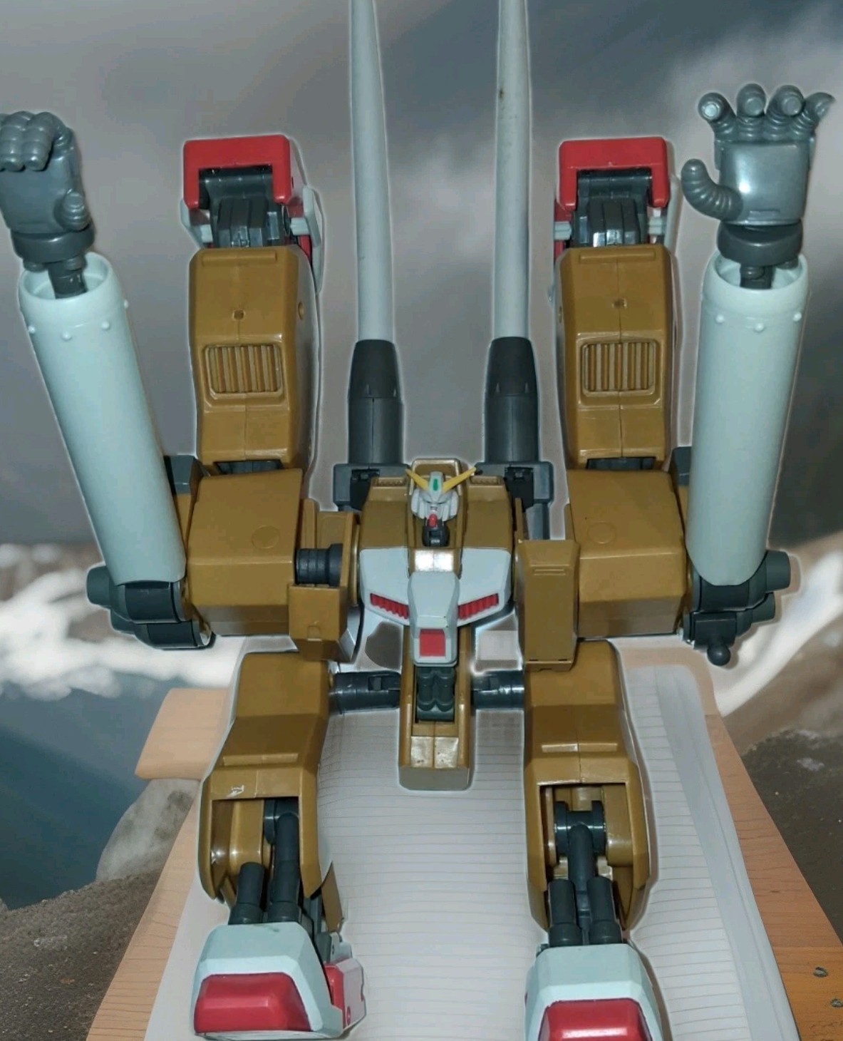 Bandai 2002 Gundam Grand G MIA Mobile Suit In Action Figure Incomplete