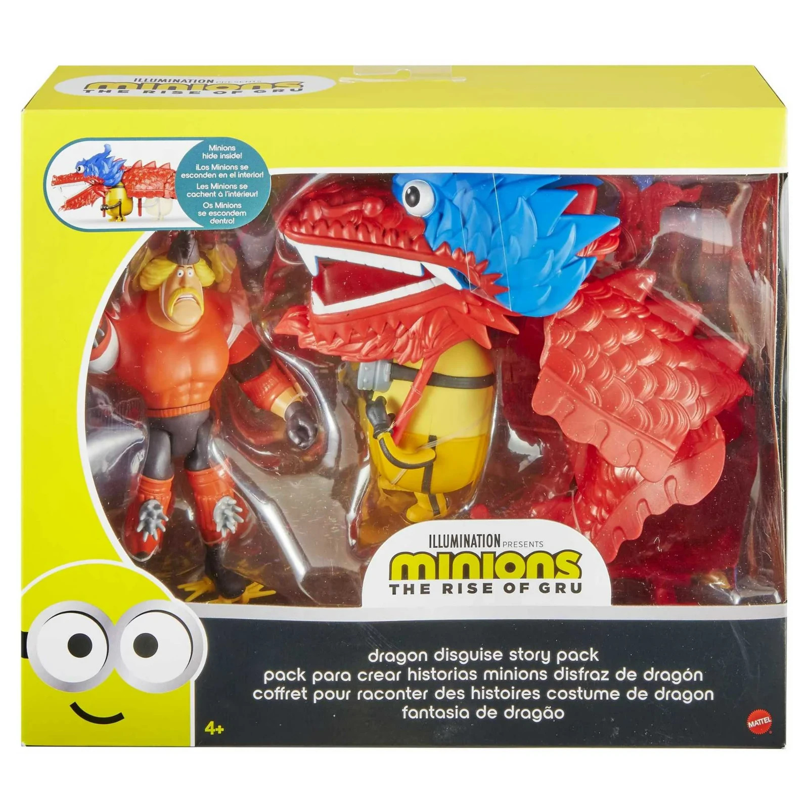 Minions Dragon Disguise Dragon Story Pack Action Figure 2-Pack NEW NIB