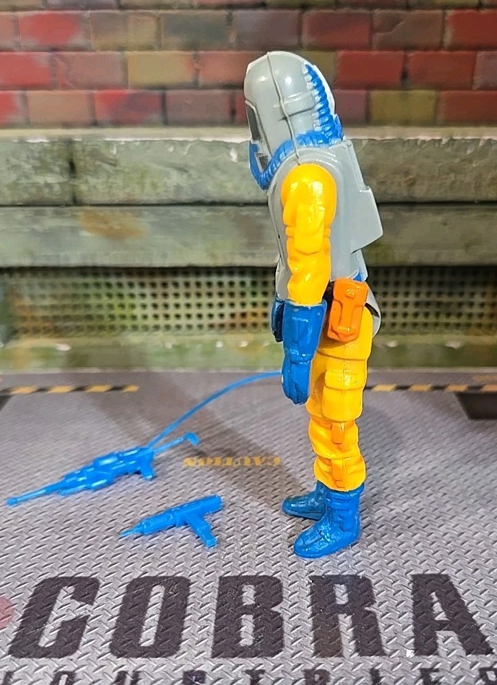 GI JOE ~ SPACE FORCE PATROLLER ~ Action Man Q FORCE ~100% Complt Palitoy