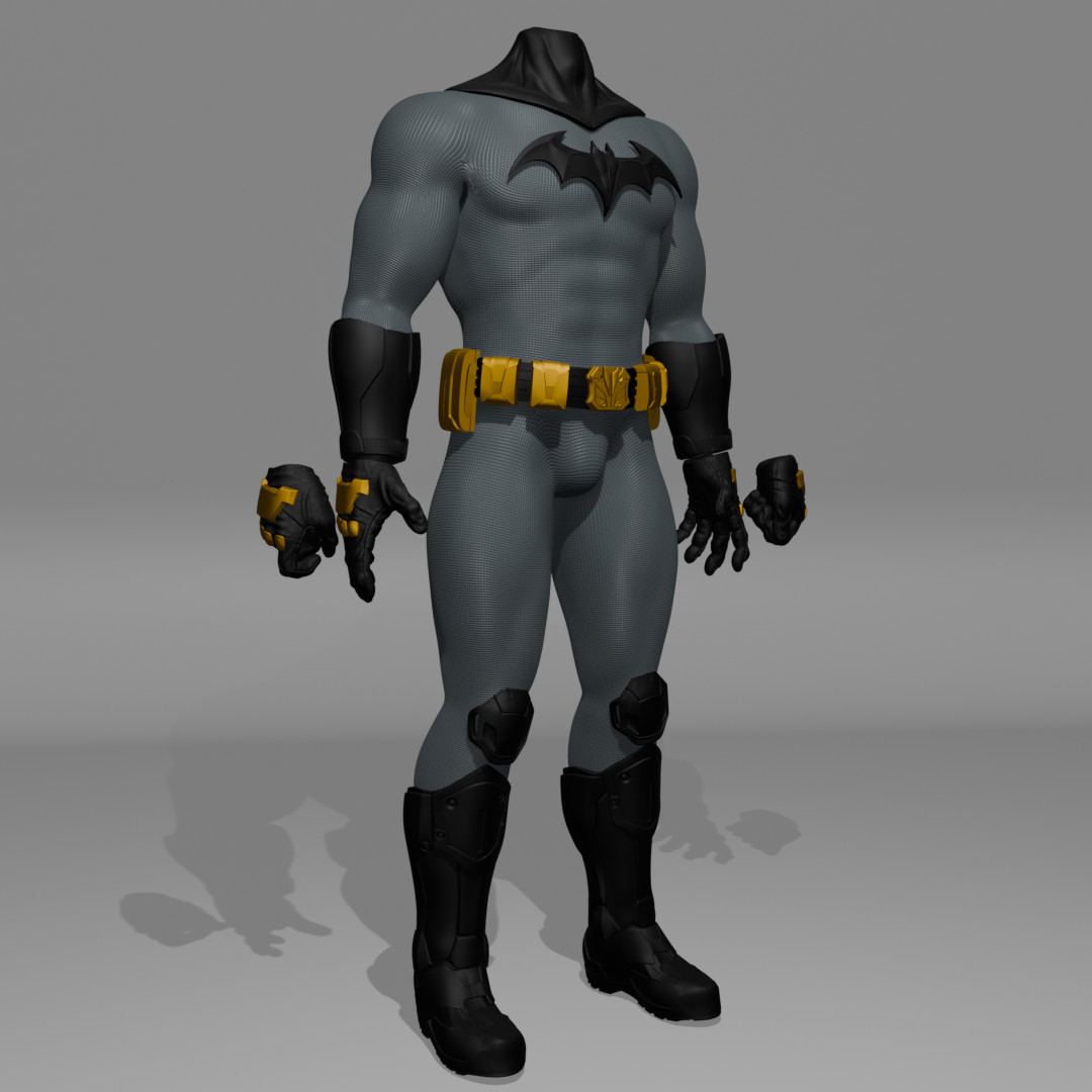 1/6 Scale Action Figure Kit: Dark Knight (92 Animated)