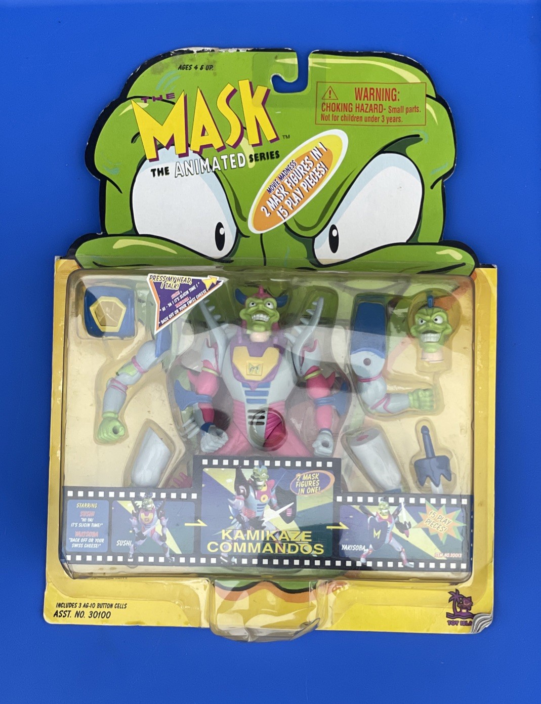 The Mask Animated Series 1997 Movie Madness Sushi/Yakisoba NEW SEALED