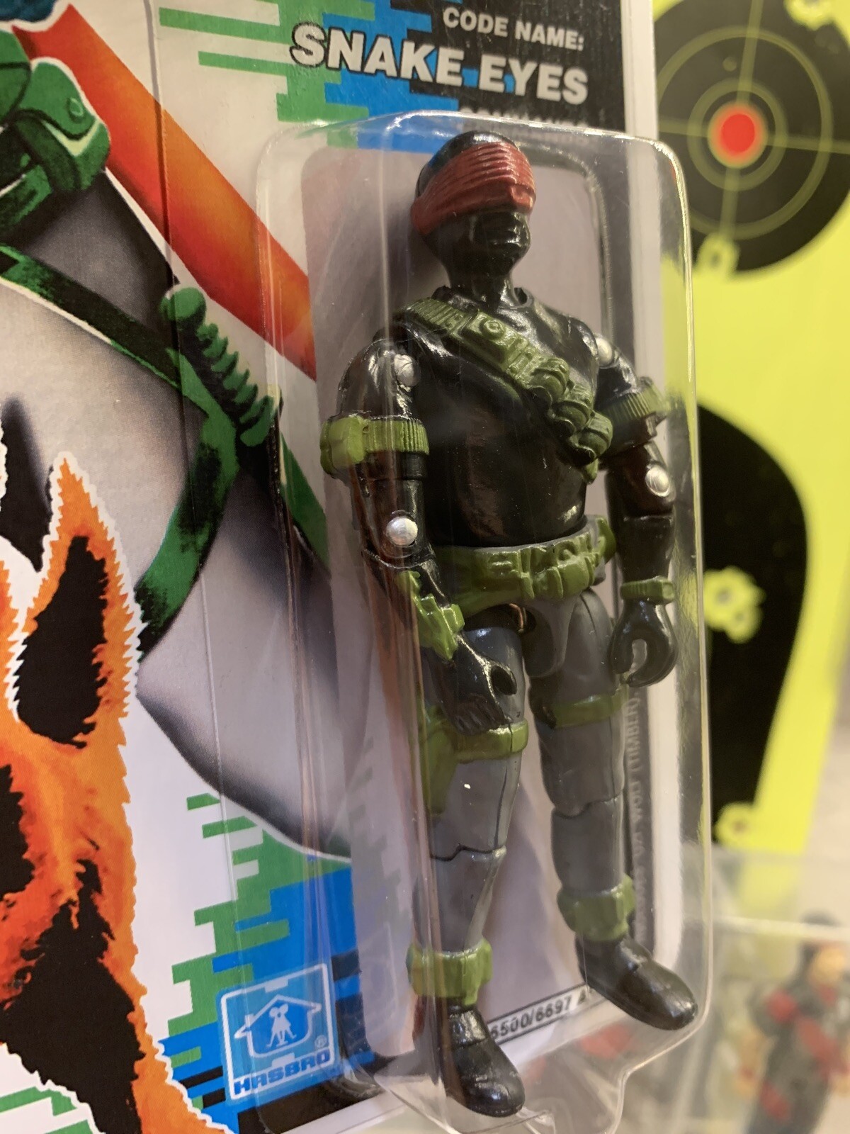 Arah Cobra 1988 Style Night Force V2 Snake Eyes Beautiful Lot Mint Card Moc L@@k