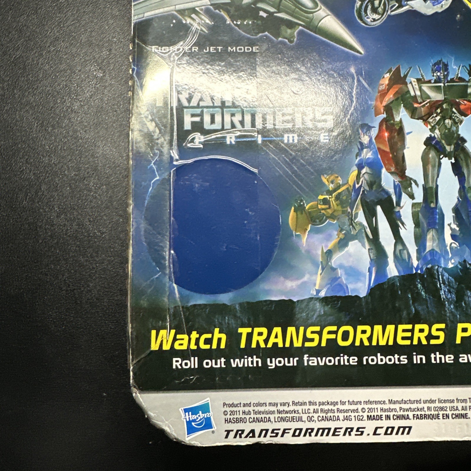 Transformers Prime Starscream First Edition Hasbro New In Box NIB Damaged Card