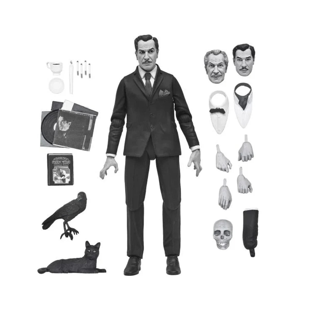 Vincent Price – Ultimate Silver Screen Edition B&W NECA 7-Inch Action Figure
