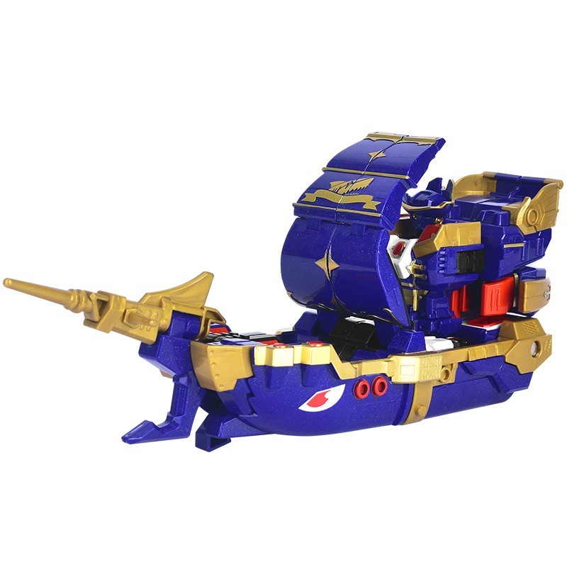Metal Cardbot 8.5&Prime; Black Hook Action Figure Pirate Ship Robot No Box