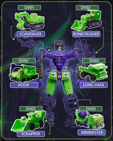Blokees Devastator Assembly Kit Blind Box by Blokees