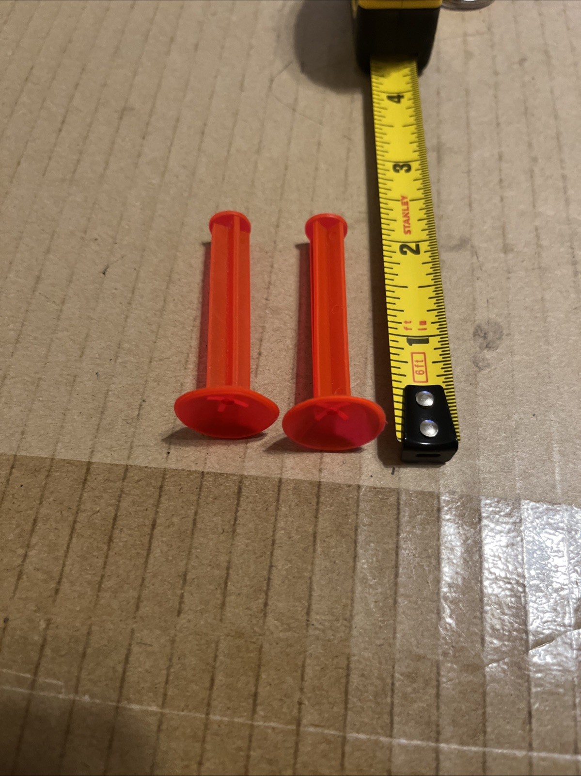 Batman Batwing Pair Of Missiles Suction Darts Toybiz Vintage RARE 1989