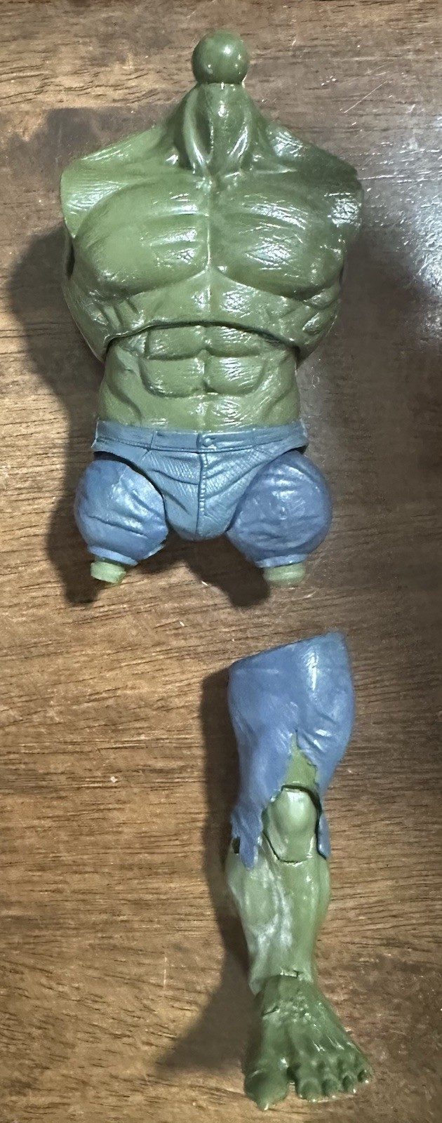 marvel legends ultimate green goblin Body And Left Leg baf parts