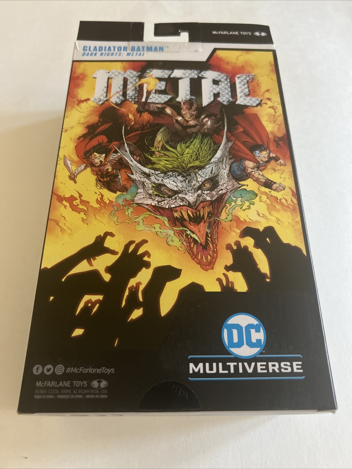 McFarlane Toys DC Multiverse Gladiator Batman Dark Nights Metal- NIB