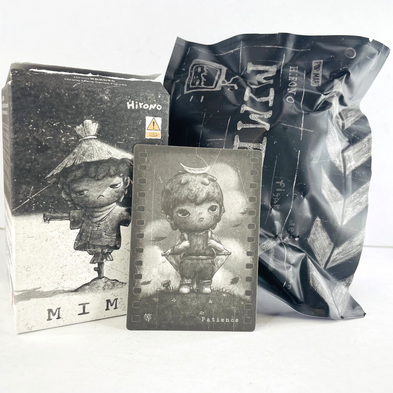 POP MART x Hirono Mime Series Confirmed Figure Toy Doll Sealed Bag – Patience
