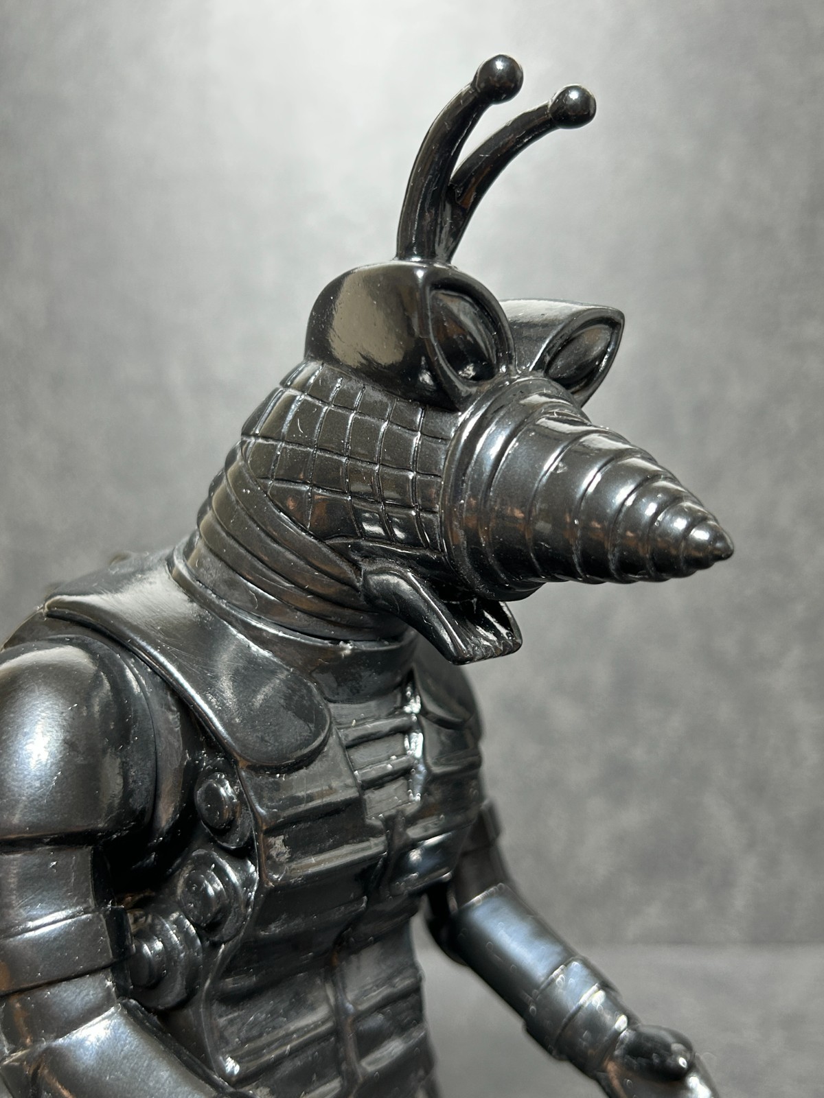 Marusan Moguera Black Sofubi 9&Prime; Soft Vinyl Figure Godzilla 2018 w/ Header & Bag