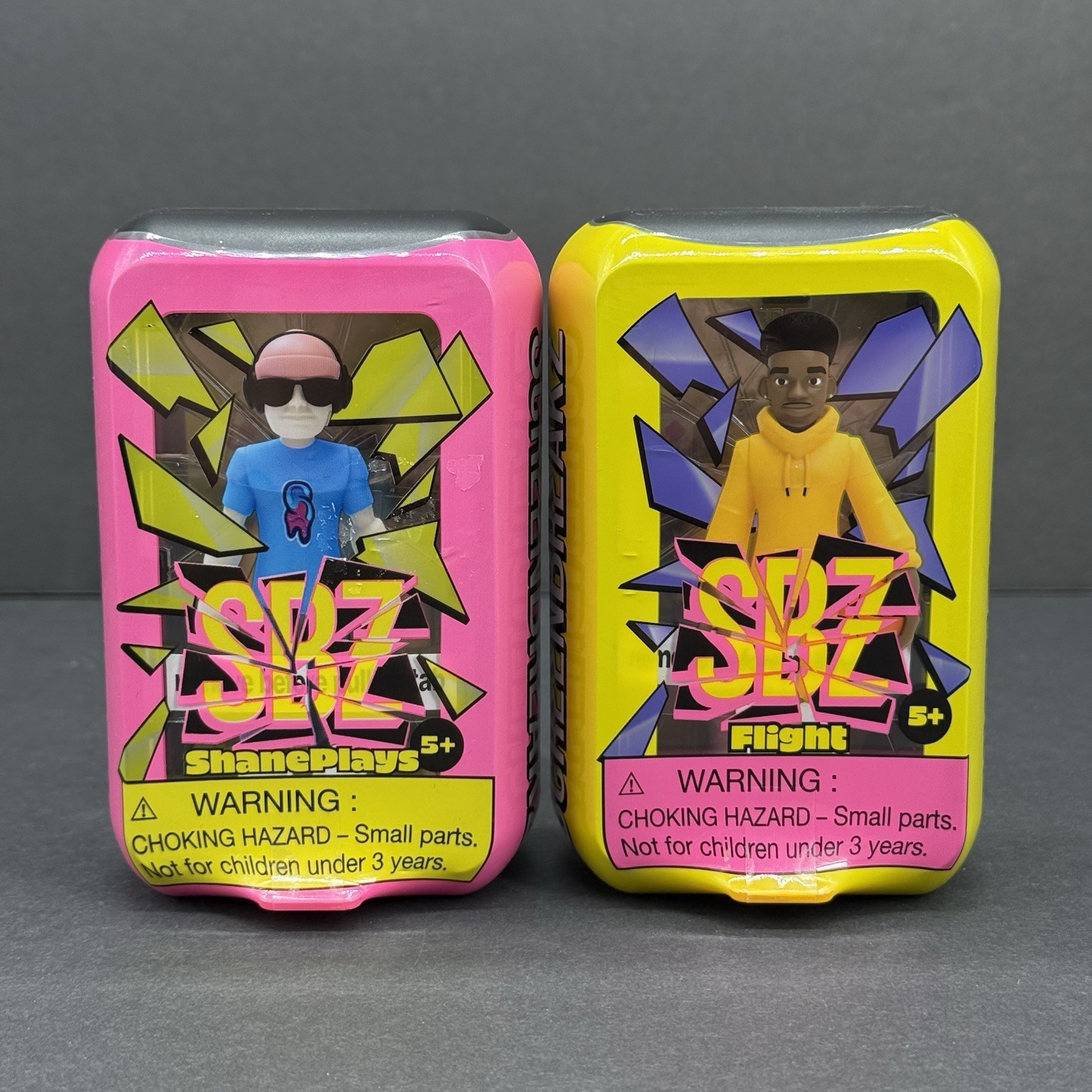 Screen Breakz Collectible Sports Figures Lot of 2 Loose in Box ShanePlays Flight