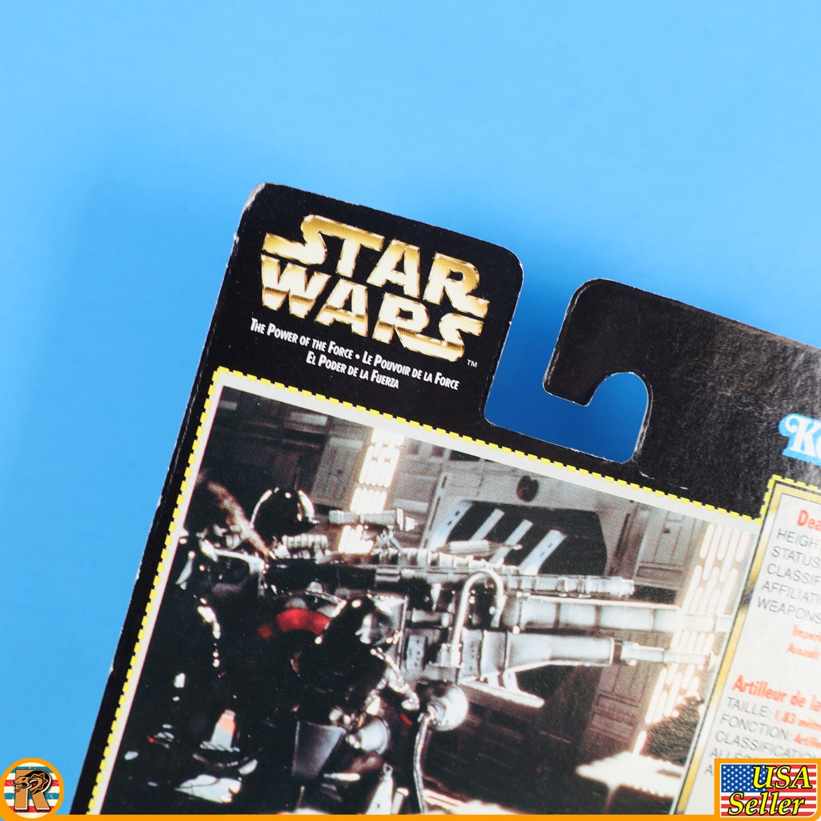 Star Wars – Imperial Gunner (Canada Tri Lingual) – POTF Green MOC – [F-PTFG-23]