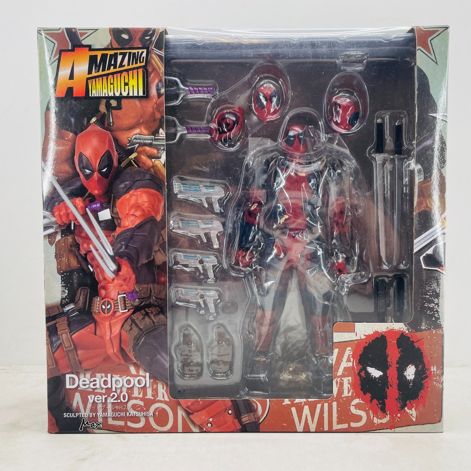Deadpool 2.0 Action Figure 5.5&Prime; Model w/Accessories Amazing Yamaguchi Toys Gift