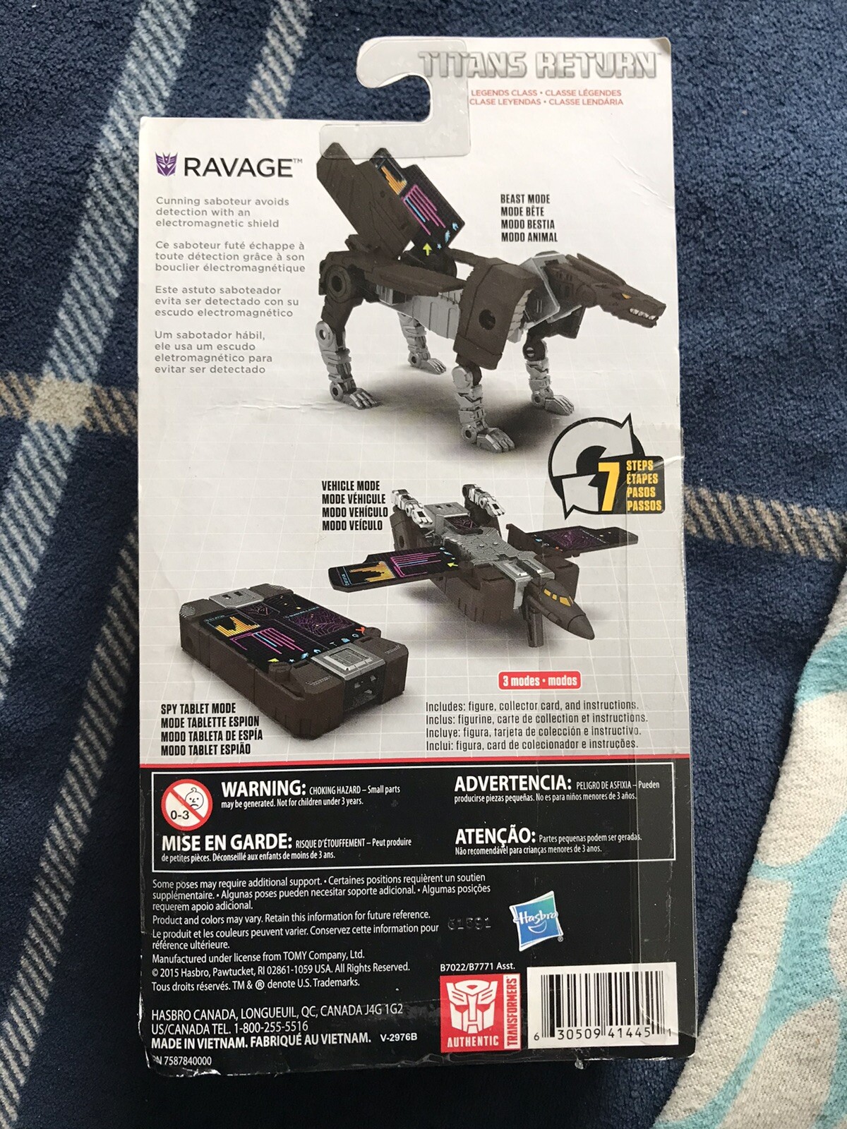 Transformers Titans Return Ravage 2015 Sealed