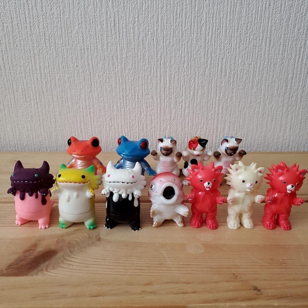 VAG Vinyl Artist Gacha Sofubi Figure Lot Negora Byron Keroboy Mixed Set Japan