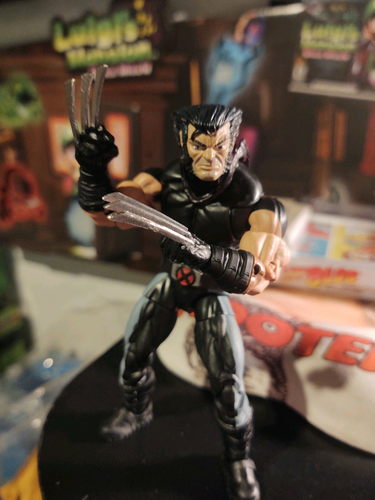 Marvel Legends Wolverine Custom Metal Claws Style 2 Stainless Steel 6 Piece Set!
