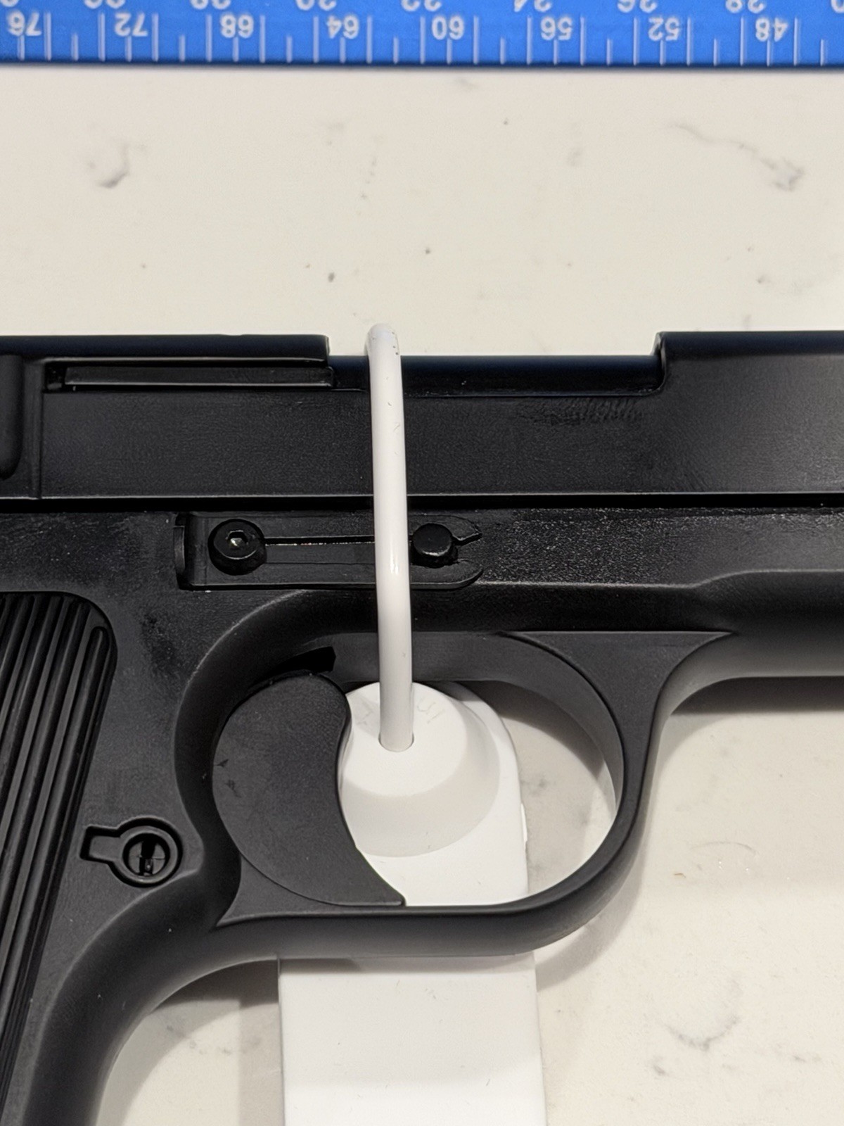ALLOY Army Tokarev TT-33 Shell Eject COLLECTORS Toy Gun 1:2 Metal Rare Russian
