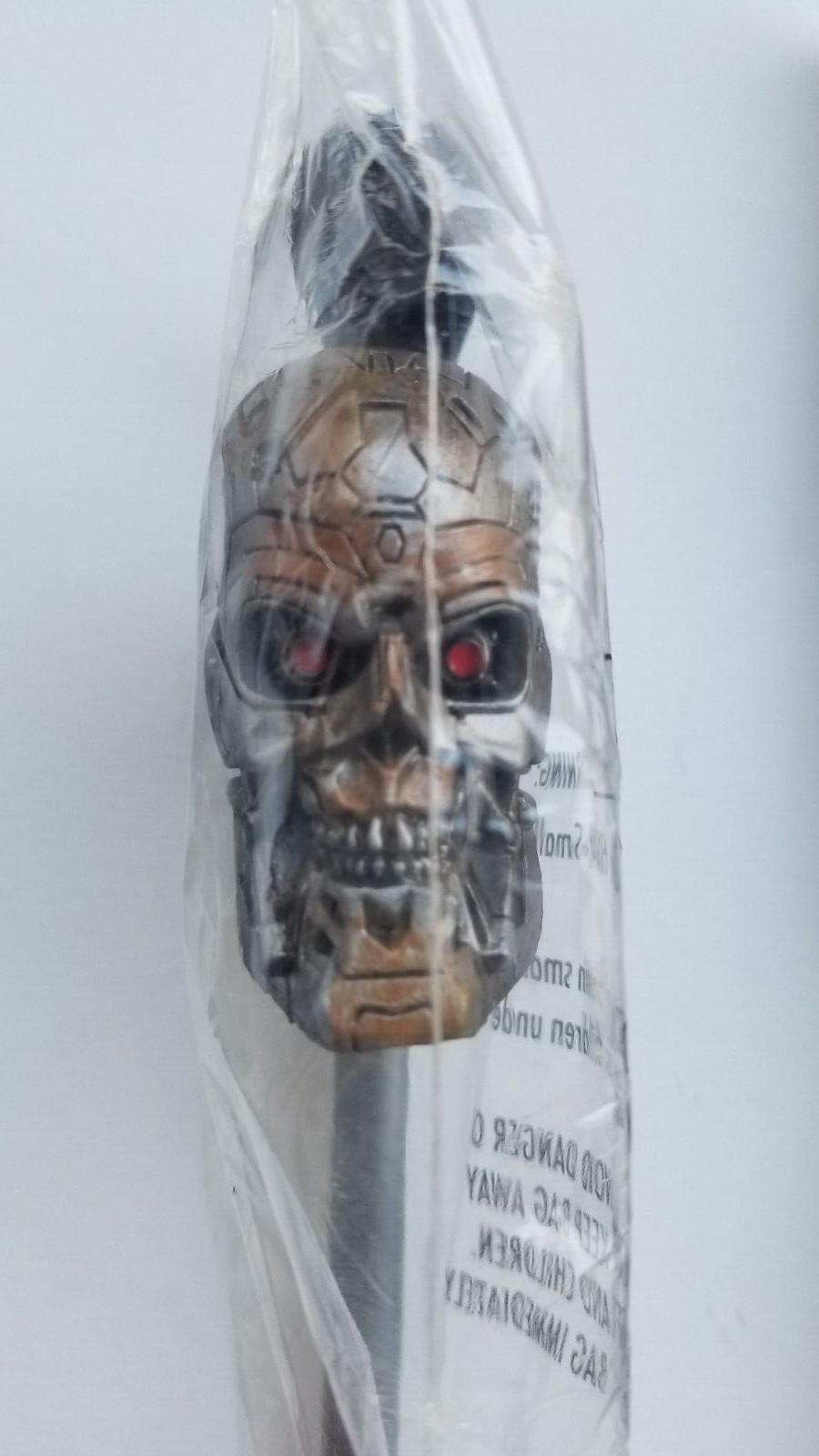 3 Diff 7-11 TERMINATOR SALVATION 2009 Slurpee Spoon Straw w/ Detachable Figures