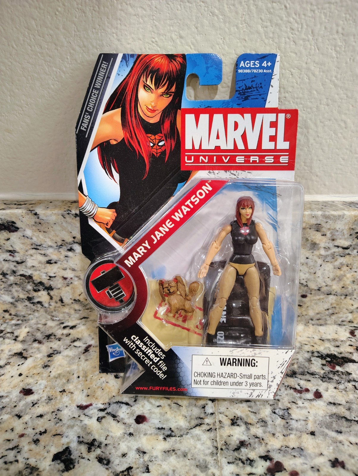 Mary Jane Watson Series 2 023 MARVEL UNIVERSE 3.75&Prime; NEW MOC