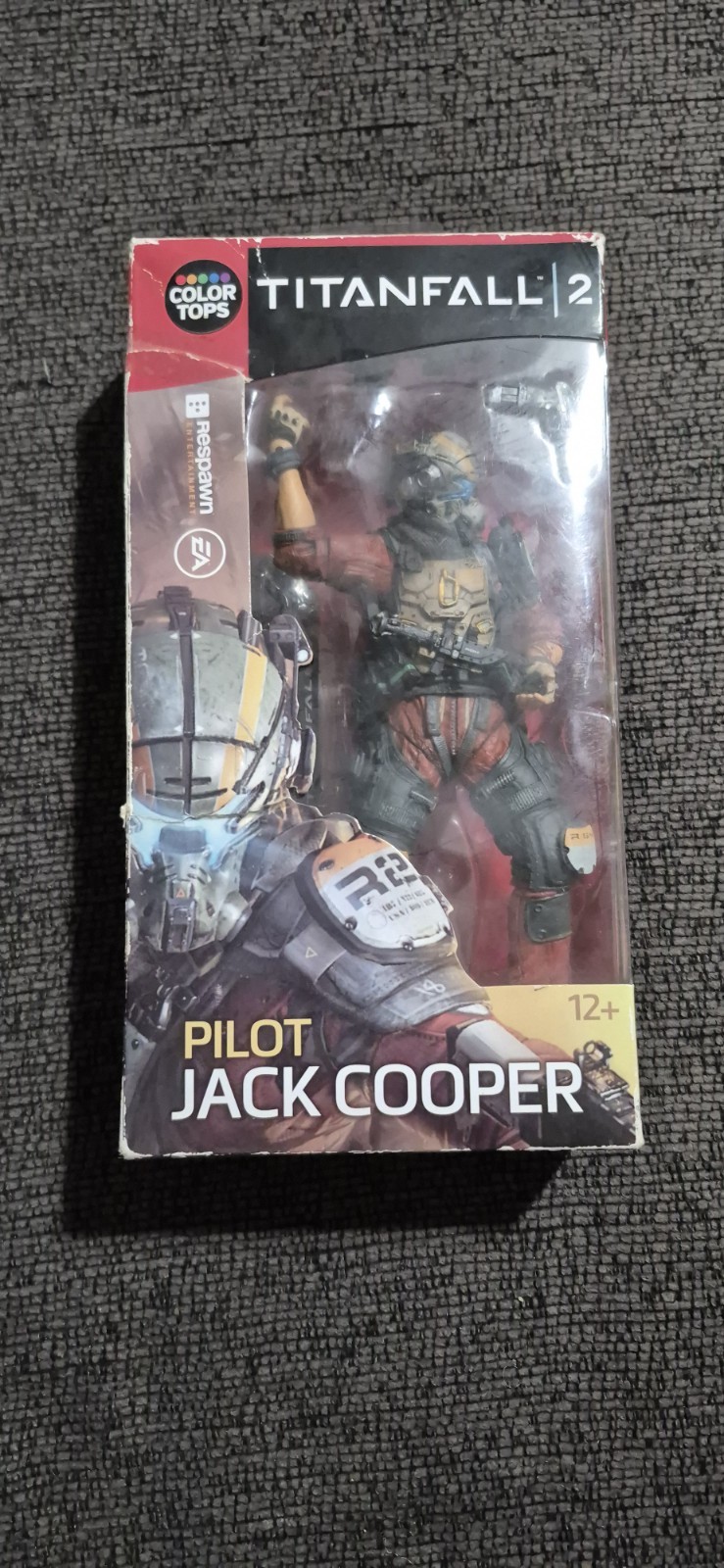 Titanfall 2 Pilot Jack Cooper Action Figure McFarlane Color Tops Box Has Wear