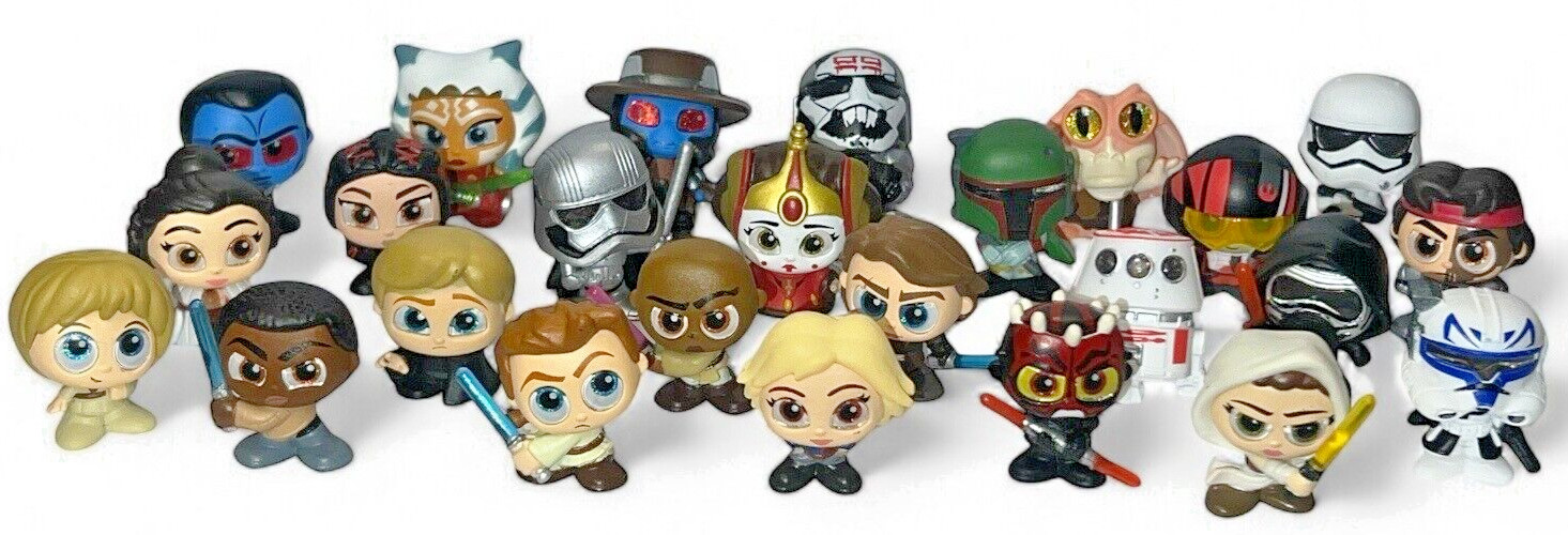 Star Wars Disney Doorables Galaxy Peek Series 2 – Complete Set of all 25 Figures