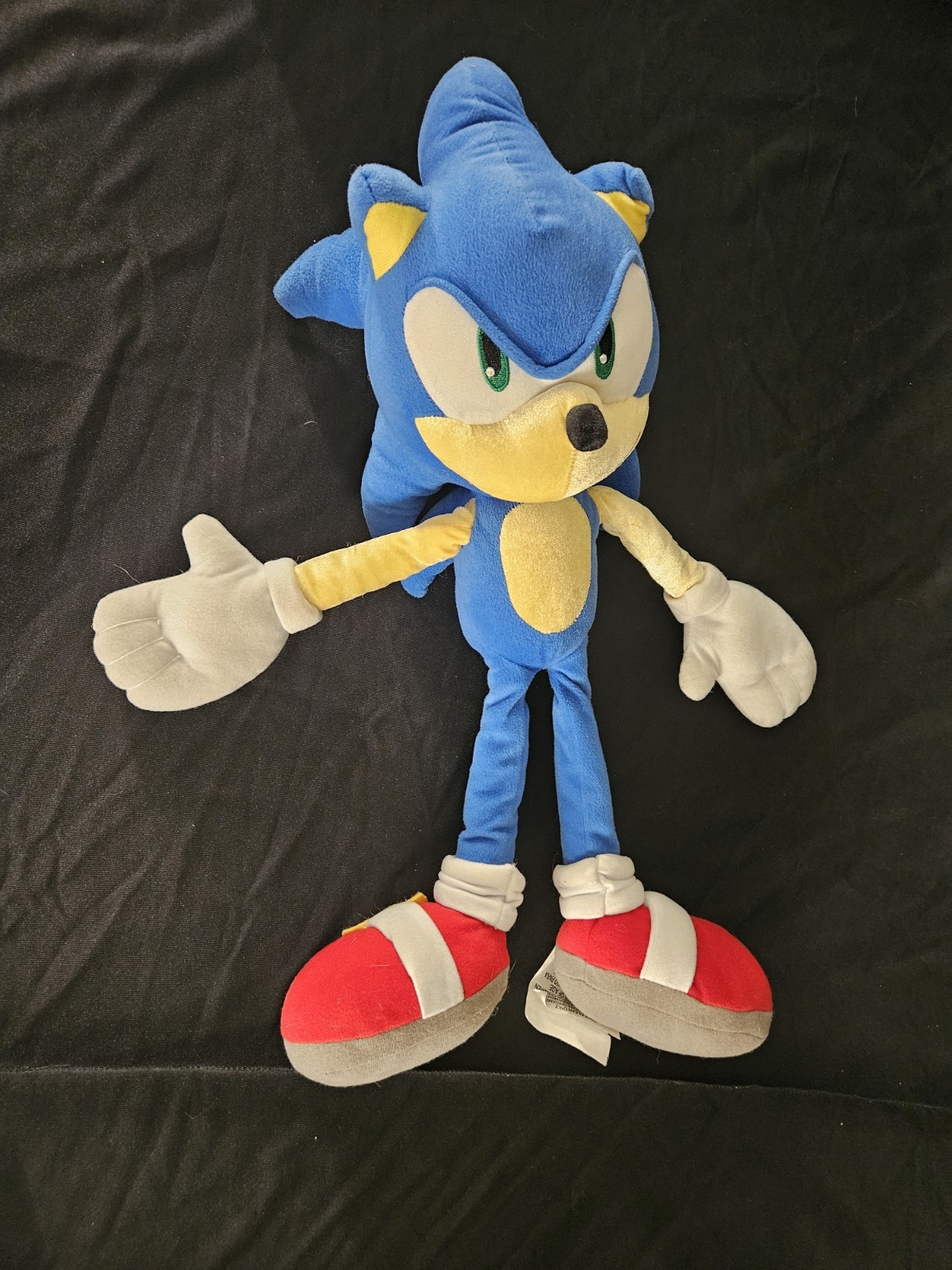 SEGA Sonic the Hedgehog Plush XL Extra Large Jumbo Stuffed Toy ~ 24 Inches