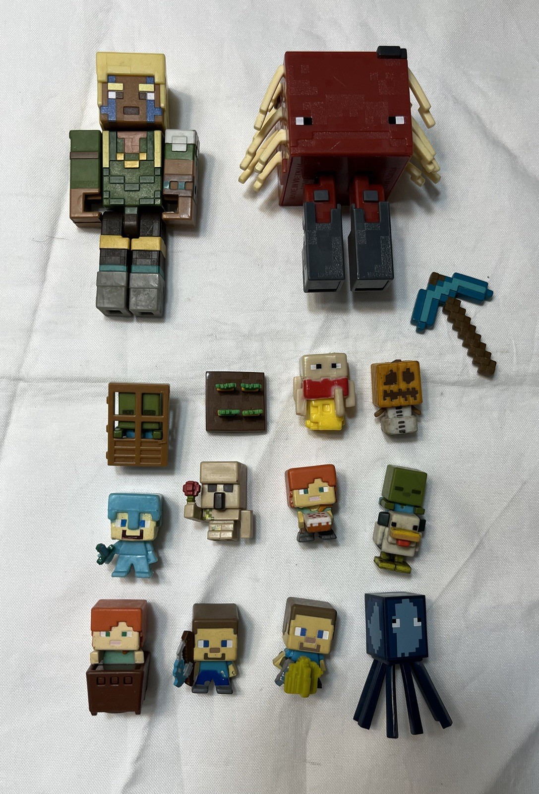Minecraft Collectable Mini Figures Plastic Assorted Series Lot